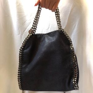 Deep Blue Stella McCartney Mini Falabella Tote